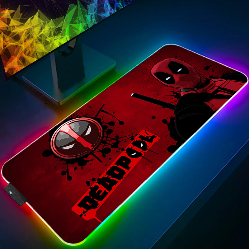 Gaming Accessories Computer - Tappetino per mouse a LED Retroilluminazione
