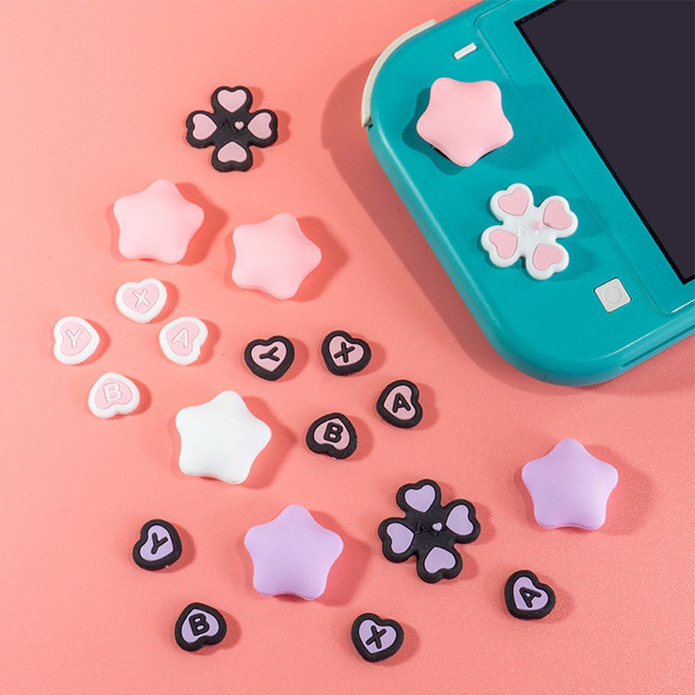Gaming Accessories Nintendo Switch - Adesivi per pulsanti in silicone per