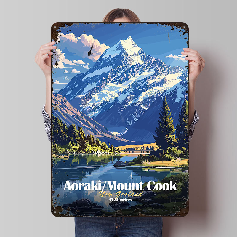 Gaming Accessories Wall Mount - Aoraki/Mount Cook Decorazione della sala giochi