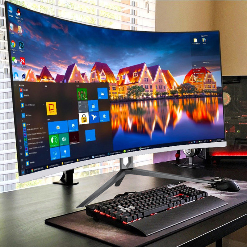 Monitor 144Hz 27Inch - Monitor curvo da 32 pollici per