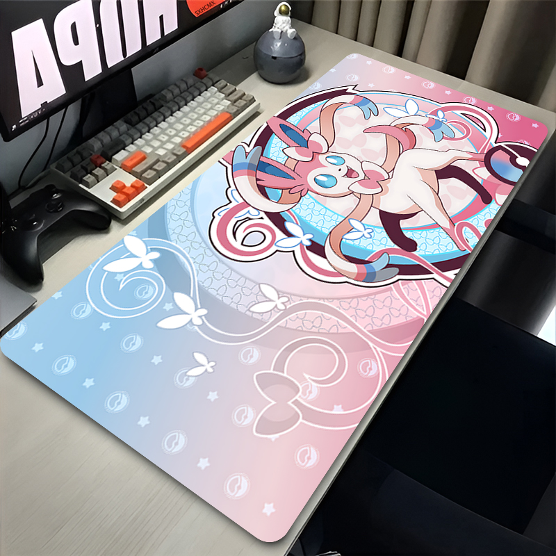Gaming Accessories Computer - Tappetino per mouse grande rosa carino