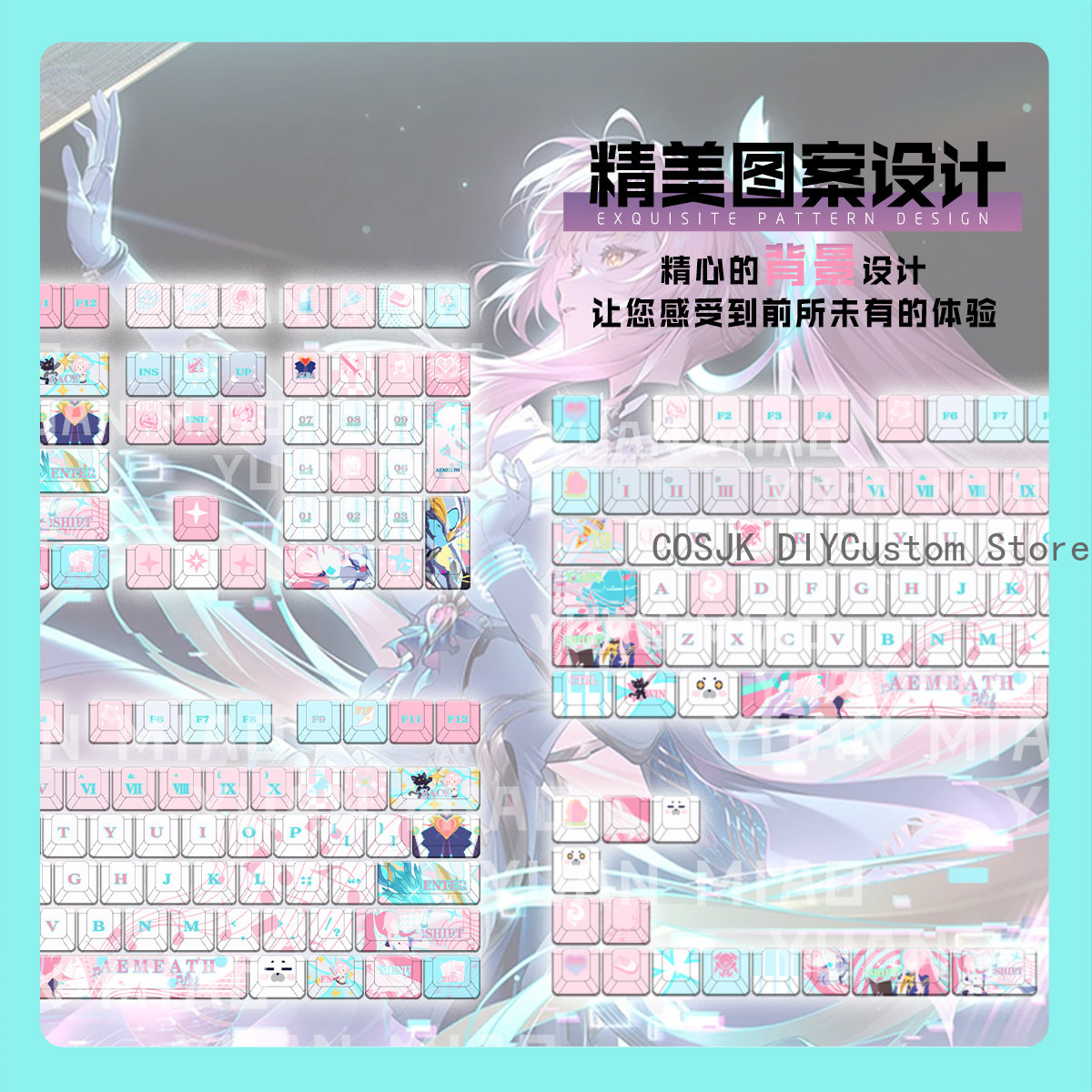 Set di 122 Tasti Anime Wutheri - Gaming Accessories Computer recensione e prezzo