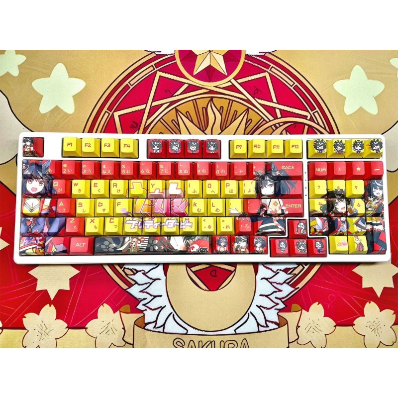 NUOVO Keycap Anime Uma Musume  - Gaming Accessories Cute recensione e prezzo