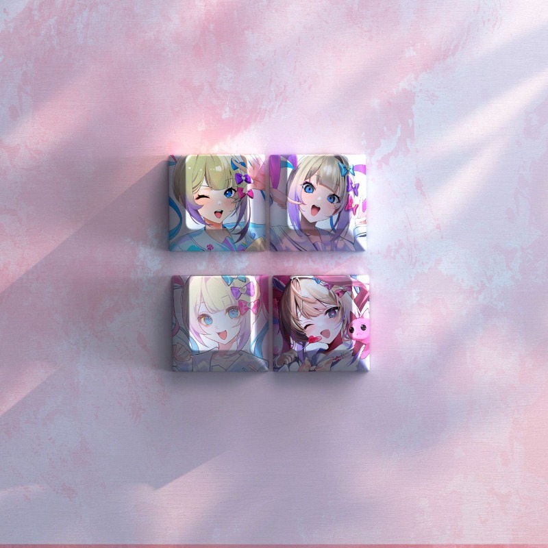 NUOVI Keycaps a Tema NEEDY GIR - Gaming Accessories Cute recensione e prezzo