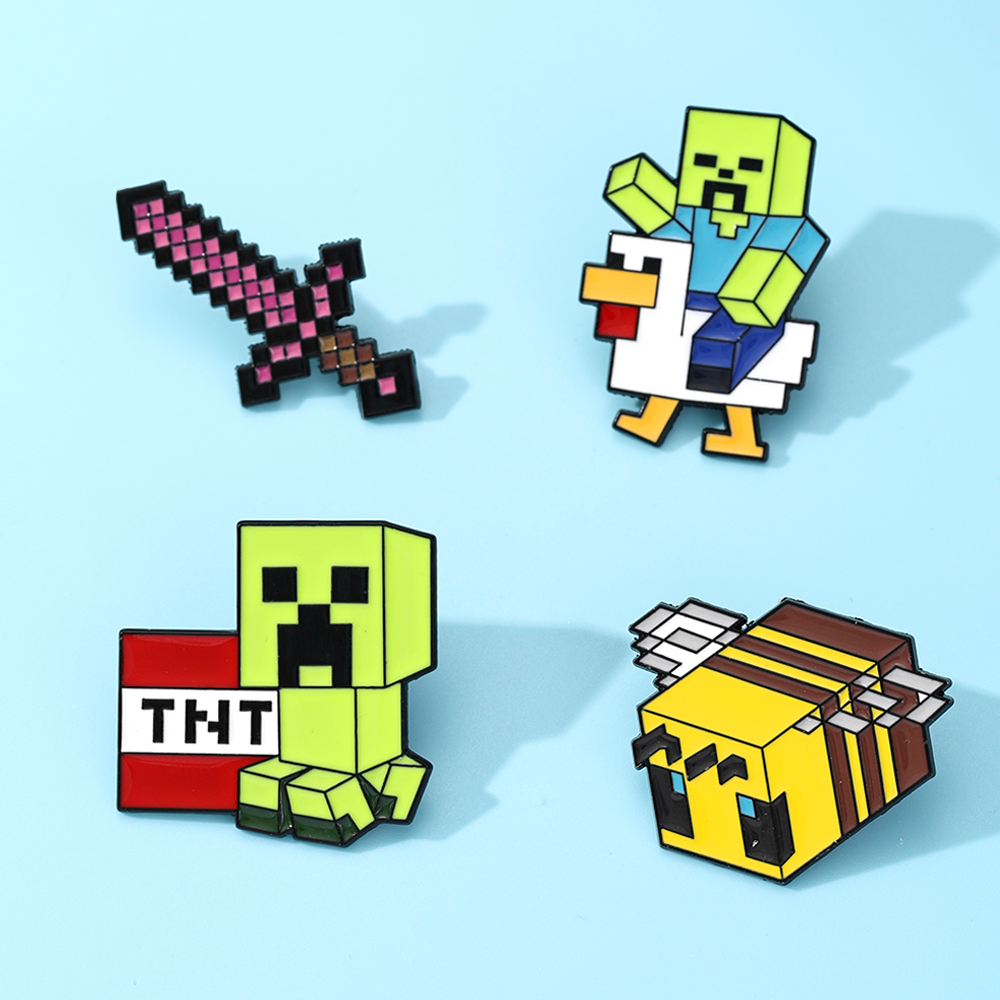 Set di 4 Simpatici Spille Smal - Gaming Accessories Cute recensione e prezzo