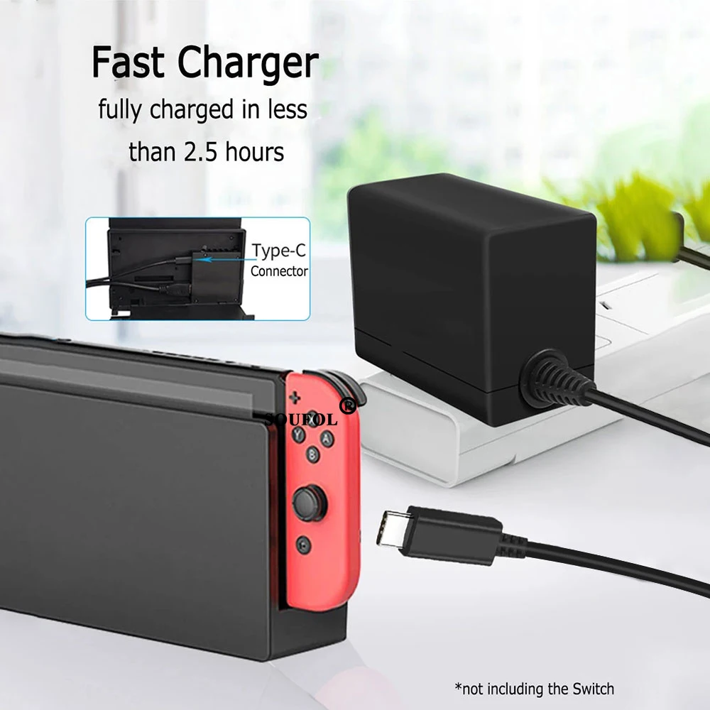 Caricatore adattatore di alime - Gaming Accessories Nintendo Switch recensione e prezzo