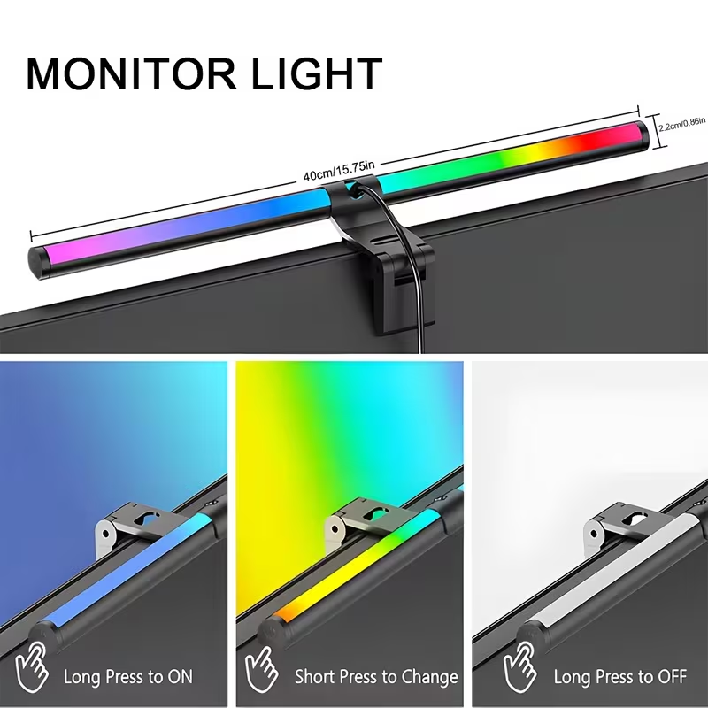 Barra Luminosa LED RGB per Mon - Gaming Accessories Wall Mount recensione e prezzo