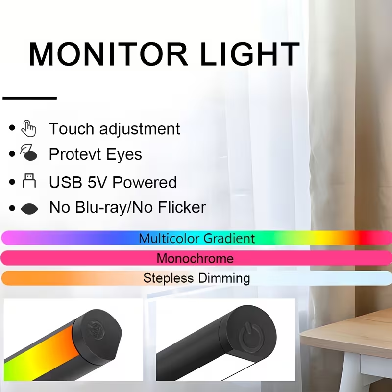 Barra Luminosa LED RGB per Mon - Gaming Accessories Wall Mount recensione e prezzo